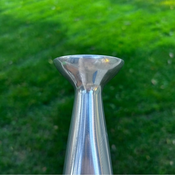 Vintage Mid Century BRODRENE MYLIUS B M Norway Pewter Candlesticks CANDLE HOLDER - Picture 3 of 9